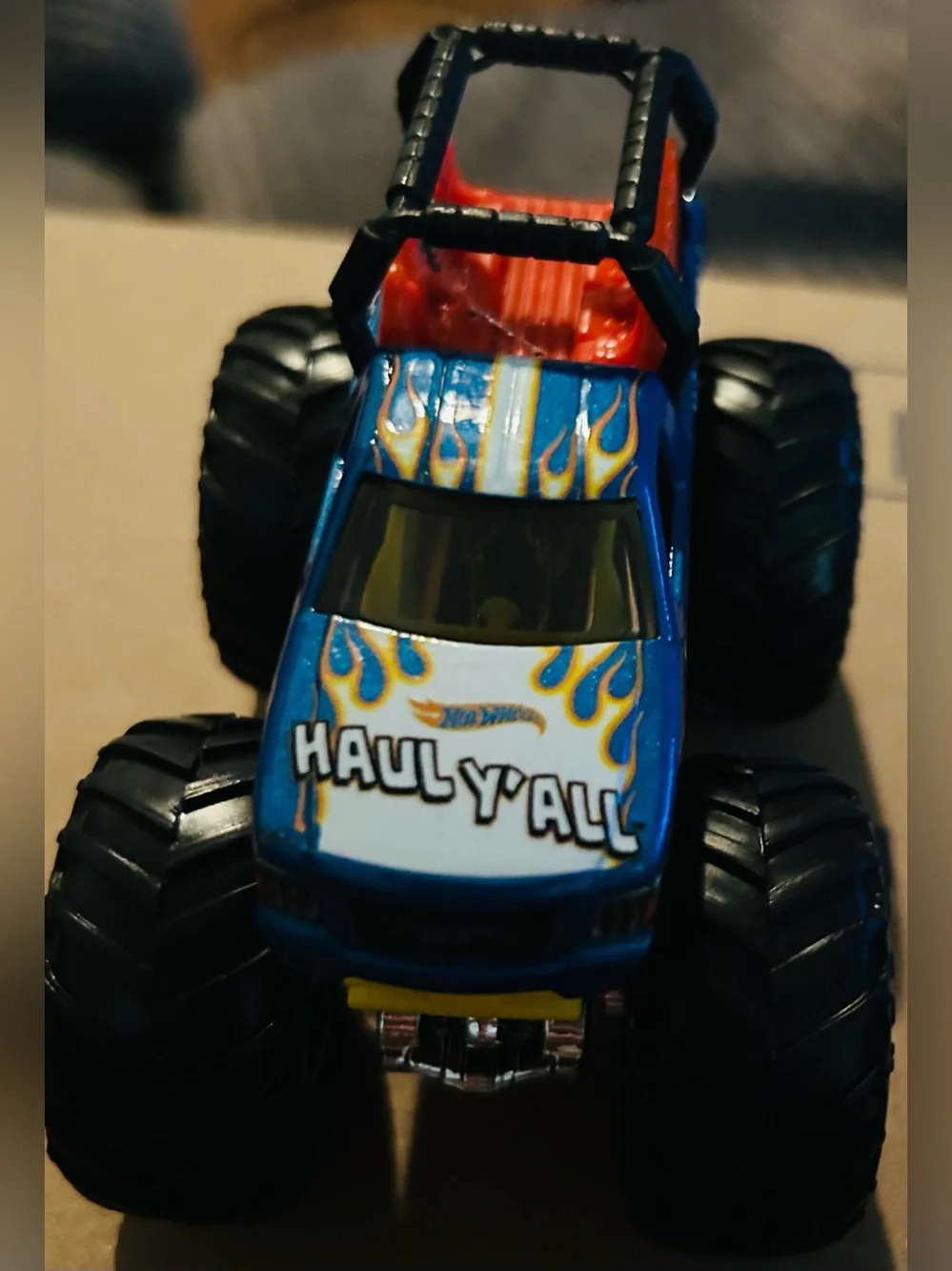 4 Hot Wheels Lot: Psycho-Delic Volkswagen, Haul Y’all, Twin Mill, & HW Pursuit.